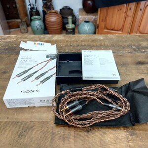 K503.3 SONY MUC-B20BL1 ヘッドホンケーブル ソニー 箱破れ有り