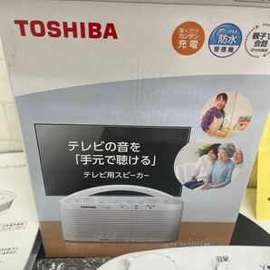 Y506. 10. 通電OK!! TOSHIBA 東芝 ワイヤレススピーカーシステム TY-WSD11 W. の画像10