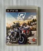 【動作確認画像有り】 PS3 ライド Ride RIDE プレステ3 ゲームソフト カセット モータースポーツ バイク レース_画像1