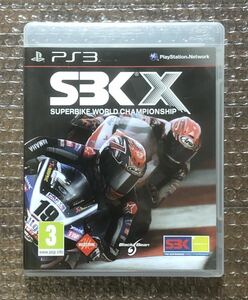 【動作確認画像あり】 海外版 PS3 SBK X SUPERBIKE WORLD CHAMPIONSHIP スーパーバイク ワールドチャンピオンシップ プレステ3 カセット