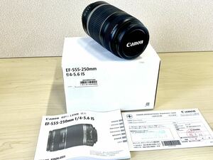 D60 Canon キャノン ZOOM LENS EFS 55-250mm/1:4-5.6 IS パイ58mm