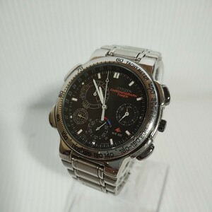 シチズン　6750－G70293　クロノグラフ タイマー　CITIZEN Chronograph （5.26）