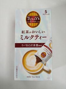 伊藤園 TULLY’S＆TEA 紅茶がおいしいミルクティー スティック 5本