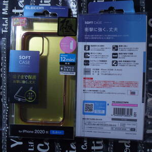 ELECOM iPhone 12 mini мягкий чехол высшее . боковой металлизированный rose Gold долговечность . гибкий . эластичность .. соединять ...TPU беспроводной зарядка соответствует 