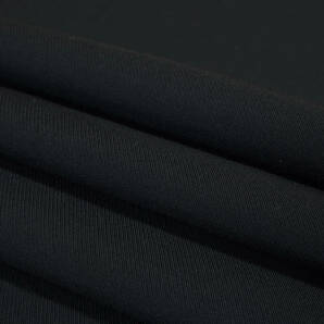 さらさらツイル 微薄～中厚地/ドレープ/弱ストレッチ 黒 長4ｍ巾135cm ワンピース チュニック スカート ワイドパンツの画像2