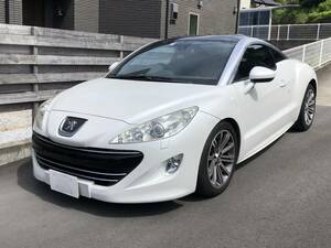 正規ディーラー記録簿多数！車検超長い！令和8年1月14日まで！★平成24年式 PEUGEOTプジョーRCZ！貴重な右ハンドル！本革レザーシート！★