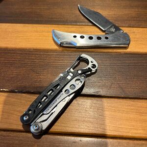 LEATHERMAN レザーマン STYLE PS ナイフレスでカラビナ一体型マルチツール　おまけフロストカトラリーナイフ