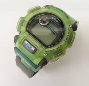 #77559 CASIO カシオ G-SHOCK ジーショック DW-9000 G-LIDE PROTECTION グリーン メンズ 腕時計 デジタル クオーツ