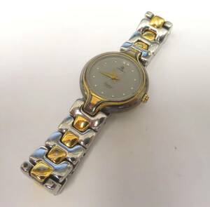 #77331 CYMA Cima si- load Sealord 412 round quartz lady's wristwatch 