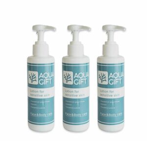 【3本】医薬部外品 AQUA GIFT 敏感肌用 全身用 保湿 ローション 化粧水 195ml