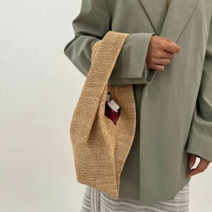 新品 seya. / セヤ MINI RAFFIA BAG