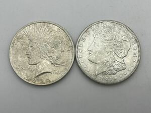 1921 1922銀貨アメリカ 古銭 リバティ コイン 硬貨 1ドル モルガンダラー ピースダラー