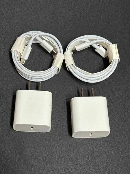 iphone ipad 充電器　type c USB-C 最大出力20w 急速充電器　2個セット