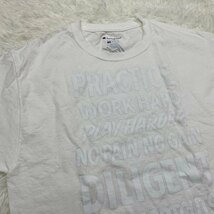 1円～　I-2　60　Champion×Johnbull＆Co　チャンピオン　ジョンブル　コラボ　Tシャツ　カットソー　サイズM　コットン　プリント_画像3