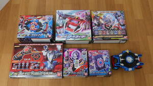 [ Junk Ultraman toy summarize set ]R/B Taiga o-bji-doDX lube Gyro complete ... set o-b ring NEO etc. 