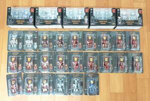 [Happy lot Bearbrick summarize set ]MARVEL Ironman BE@RBRICK Bear box .A B C E IRON MAN Mark1 other ma- bell 