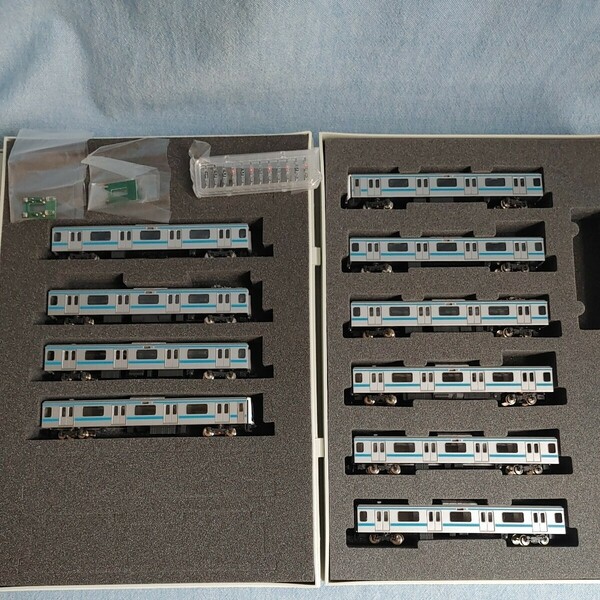 TOMIX JR 東日本 Nゲージ 鉄道模型 京浜東北色　6両+4両の10両　未使用品