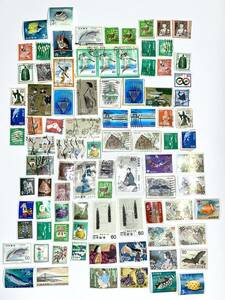 日本切手　使用済み切手　未使用切手　琉球切手も少し　昭和のアンティーク切手