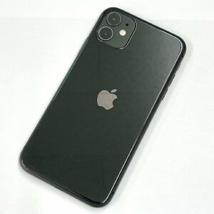 【中古/ジャンク】SoftBank iPhone11 64GB ブラック 赤ロム保証 【送料無料/名古屋大須店】