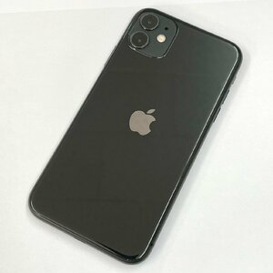 【中古/ジャンク】SoftBank iPhone11 64GB ブラック 赤ロム保証 【送料無料/名古屋大須店】