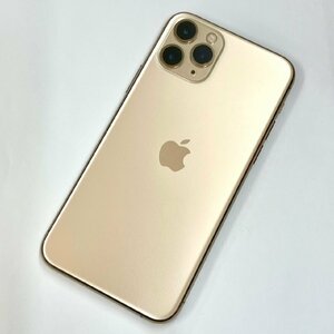 【中古/ジャンク】SoftBank iPhone11 Pro 64GB ゴールド 赤ロム保証 【送料無料/名古屋大須店】