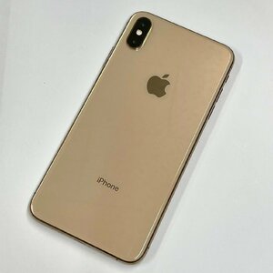 【中古/ジャンク】SoftBank iPhoneXS Max 64GB ゴールド 赤ロム保証 【送料無料/名古屋大須店】