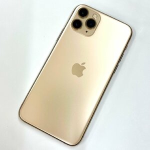 【中古/ジャンク】SoftBank iPhone11 Pro 64GB ゴールド 赤ロム保証 【送料無料/名古屋大須店】