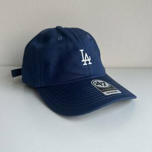 【未使用】MLB キャップ 47 ロサンゼルス・ドジャース Los Angeles Dodgers 帽子 hat フリーサイズ　ブルー　大谷翔平　ブルー