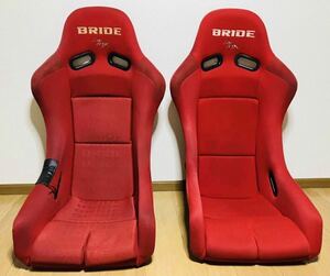 BRIDE full backet full bucket seat red red LOWMAX CFRP carbon Kepler NSX-R S660 N-ONE driver`s seat side passenger's seat side 2 legs 