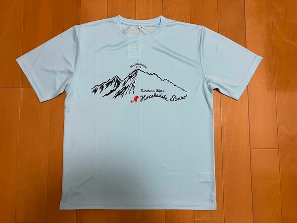 ★穂高岳山荘 オリジナルTシャツ 吸水吸汗速乾伸縮 これからの登山に最適なTシャツ Lサイズ★