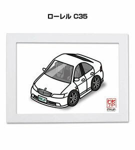 MKJP イラストA5フレーム付 ローレル C35 送料無料