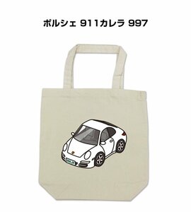 MKJP エコバッグ ポルシェ 911カレラ 997 送料無料