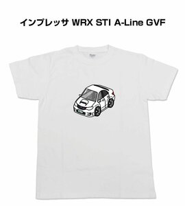 MKJP 半そでTシャツ インプレッサ WRX STI A-Line GVF 送料無料