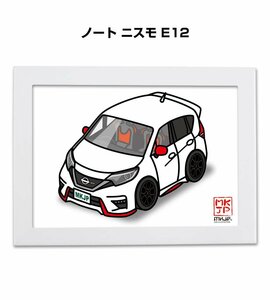 MKJP イラストA5フレーム付 ノート ニスモ E12 送料無料