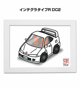 MKJP イラストA5フレーム付 インテグラタイプR DC2 送料無料