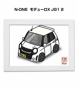MKJP イラストA5フレーム付 N-ONE モデューロX JG1 2 送料無料