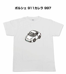 MKJP 半そでTシャツ ポルシェ 911カレラ 997 送料無料