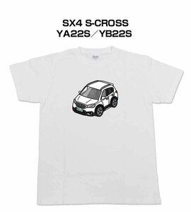 MKJP 半そでTシャツ SX4 S-CROSS YA22S／YB22S 送料無料