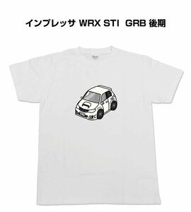 MKJP 半そでTシャツ インプレッサ WRX STI GRB 後期 送料無料