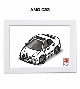 MKJP イラストA5フレーム付 AMG C32 送料無料