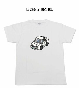 MKJP 半そでTシャツ レガシィ B4 BL 送料無料