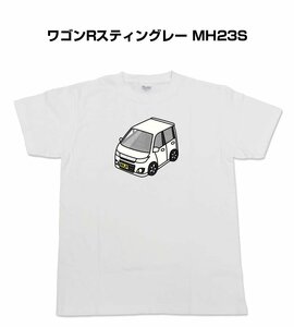 MKJP 半そでTシャツ ワゴンRスティングレー MH23S 送料無料