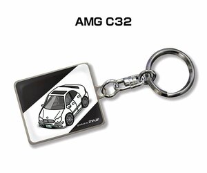 MKJP キーホルダー 車 AMG C32 送料無料