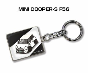 MKJP キーホルダー 車 MINI COOPER-S F56 送料無料