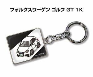 MKJP キーホルダー 車 フォルクスワーゲン ゴルフ GT 1K 送料無料