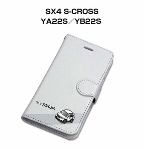 MKJP iPhoneケース 手帳型 スマホケース SX4 S-CROSS YA22S／YB22S 送料無料