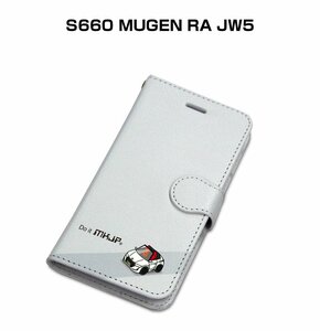 MKJP iPhoneケース 手帳型 スマホケース S660 MUGEN RA JW5 送料無料