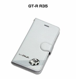 MKJP iPhoneケース 手帳型 スマホケース GT-R R35 送料無料