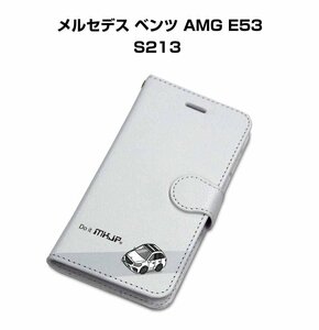 MKJP iPhoneケース 手帳型 スマホケース メルセデス ベンツ AMG E53 S213 送料無料
