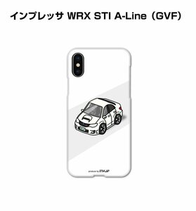 MKJP iPhoneケース スマホケース インプレッサ WRX STI A-Line GVF 送料無料